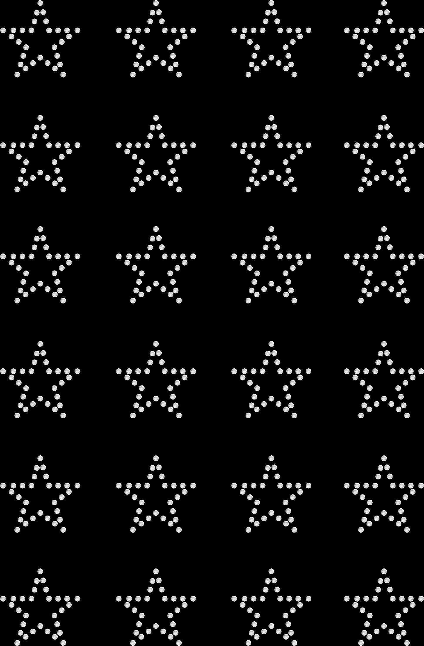 Set of 24 Outline Stars Estrella Rhinestone Transfer Hotfix DIY Bling Iron On Applique Custom Choose Colors Size 1 Inch 1"