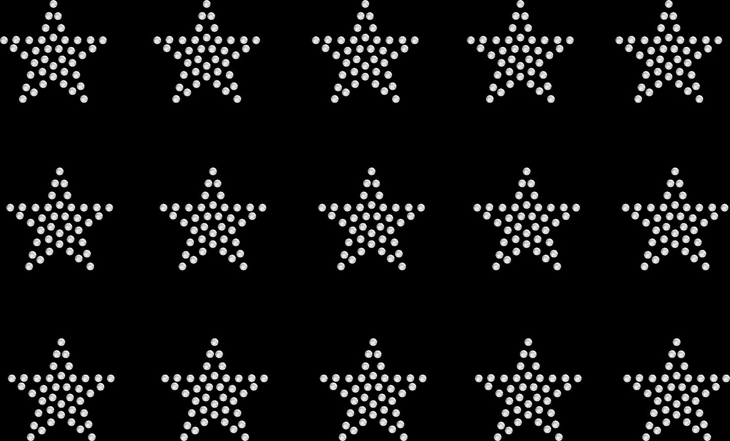 Set of 15 Filled Stars Estrella Rhinestone Transfer Hotfix DIY Bling Iron On Applique Custom Choose Colors Size 1 Inch 1"